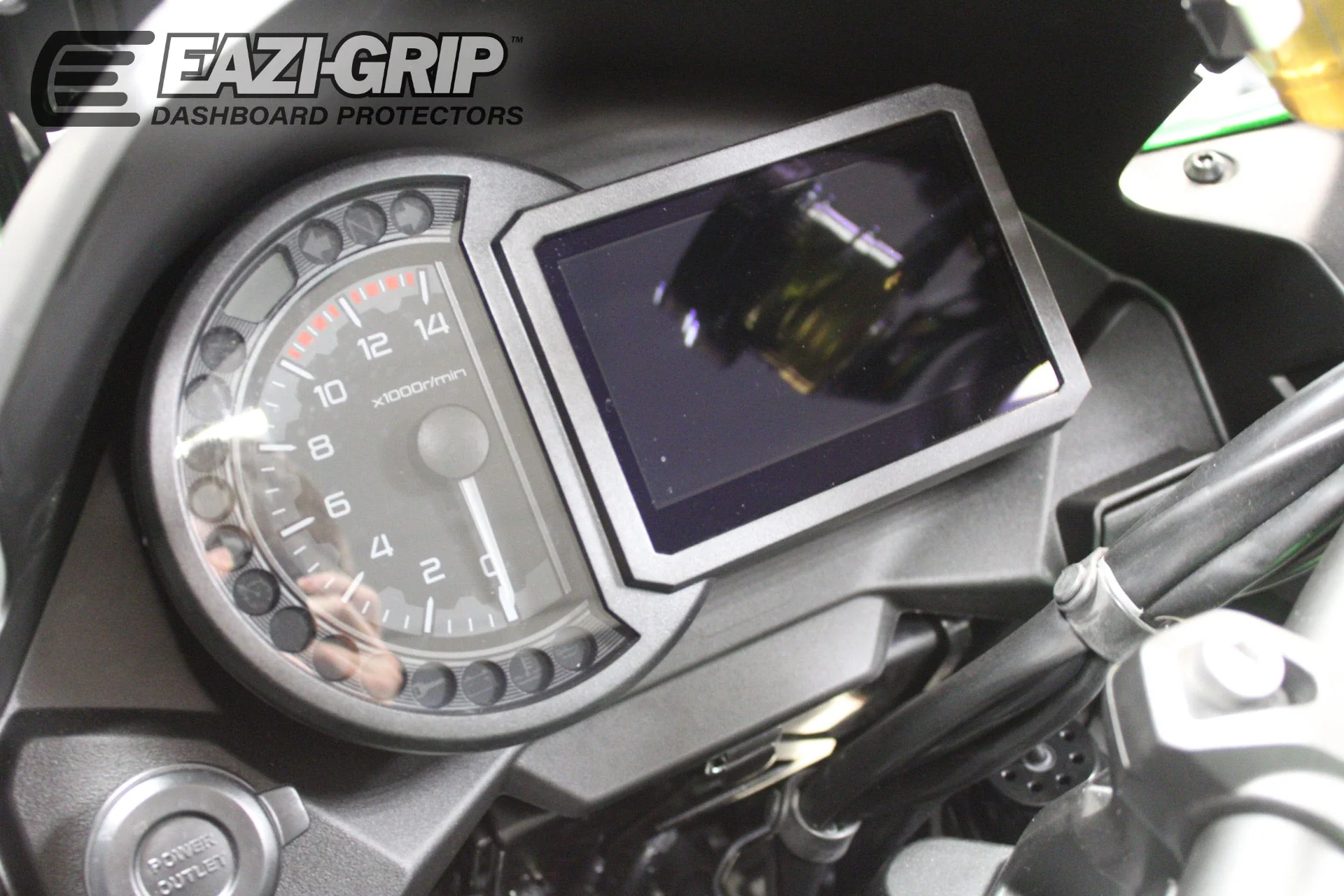 Eazi-Grip Dash Protector | Clear | Kawasaki Ninja H2 SX 2018>Current - Image 2