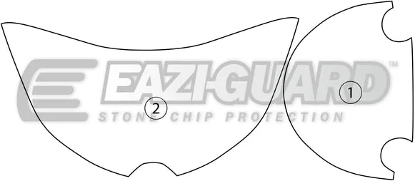 Eazi-Grip Stone Chip Protection Kit | Clear - Gloss | Kawasaki Z 900 RS 2017>Current - Image 2