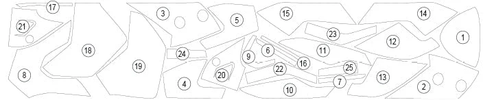 Eazi-Grip Stone Chip Protection Kit | Clear - Gloss | Triumph Tiger Sport 850 2021>Current - Image 2