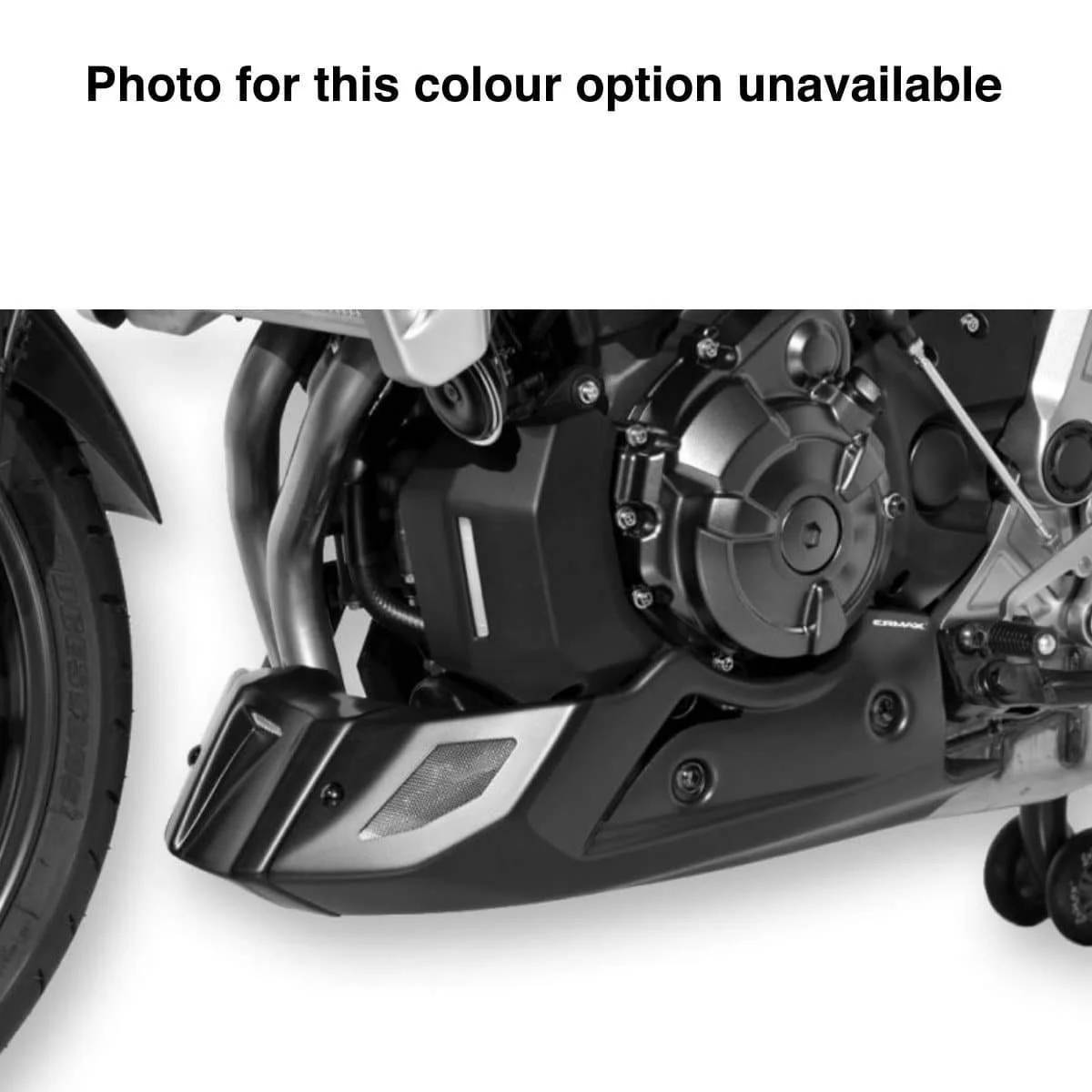 Ermax Belly Pan | Gloss Red/Matte Black (Lava Red) | Yamaha MT-07 2014>2017