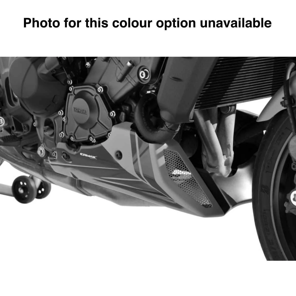 Ermax Belly Pan | Storm Fluo Grey | Yamaha MT-09 2021>2023