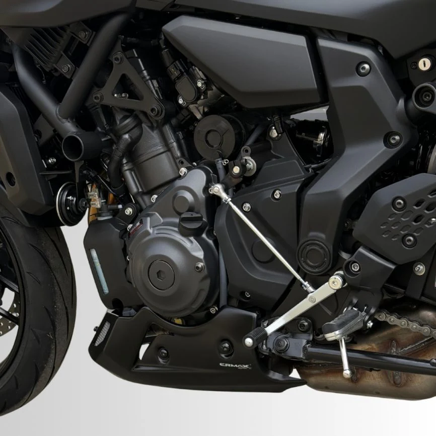 Ermax Belly Pan | Tech Black | Yamaha MT-07 2025>Current - Image 2