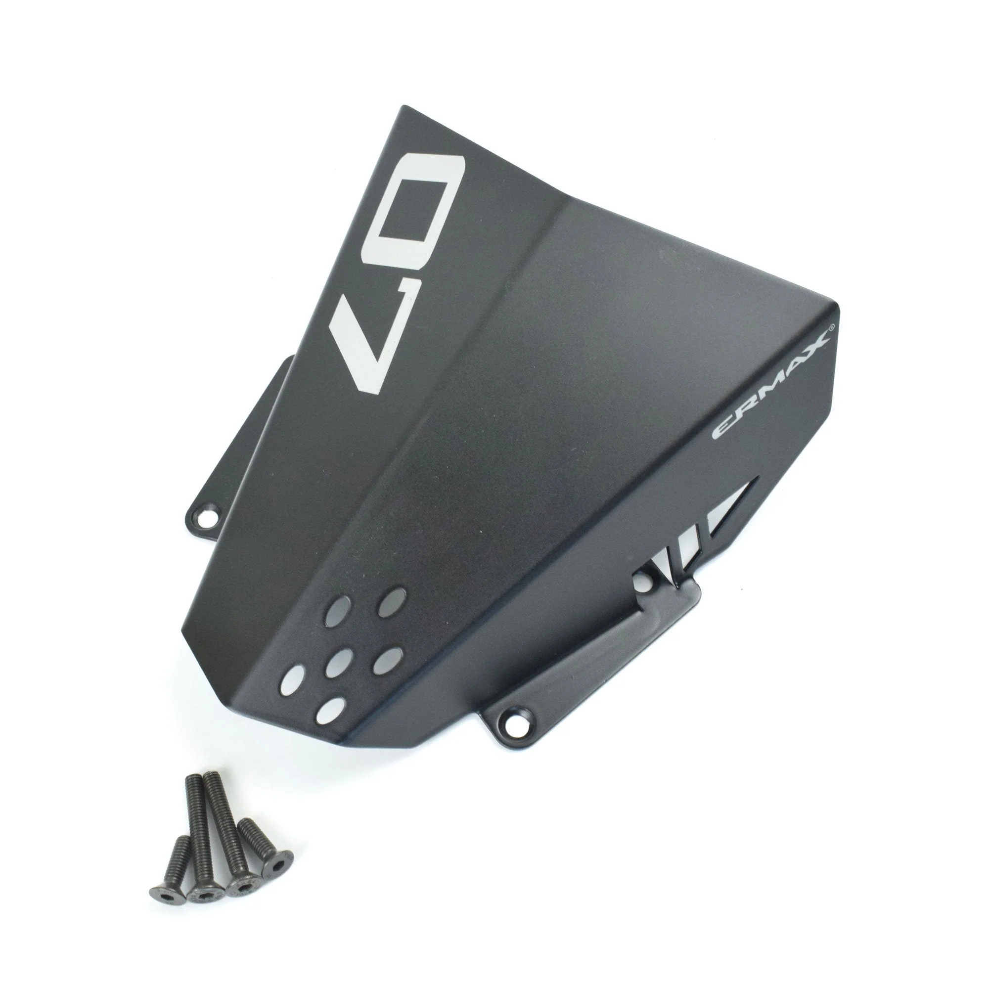 Ermax Aluminium Fly Screen | Black | Yamaha MT-07 2018>2019