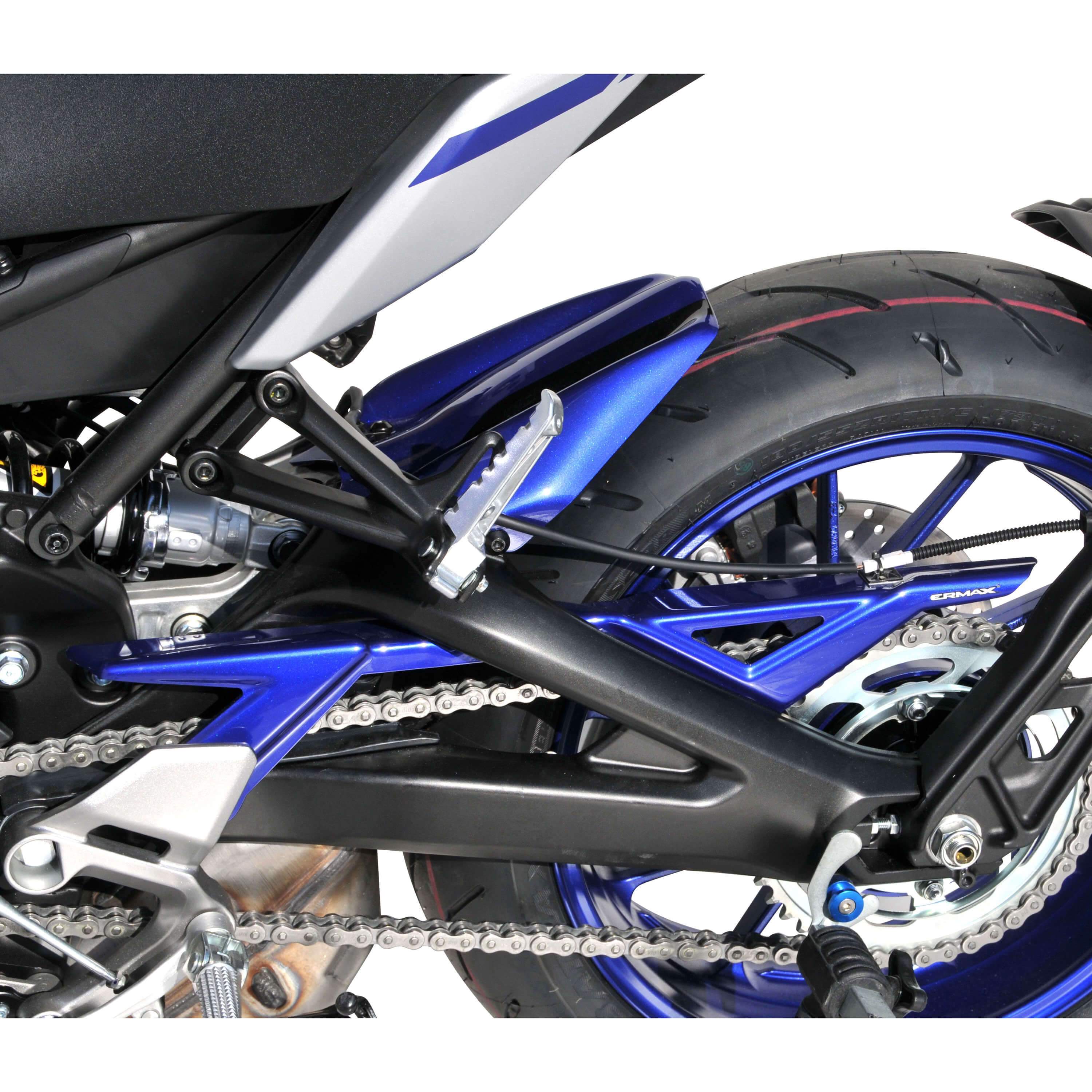 Ermax Hugger | Metallic Blue/Metallic Black (Yamaha Blue/Brilliant Black) | Yamaha MT-09 2017>2020 - Image 2