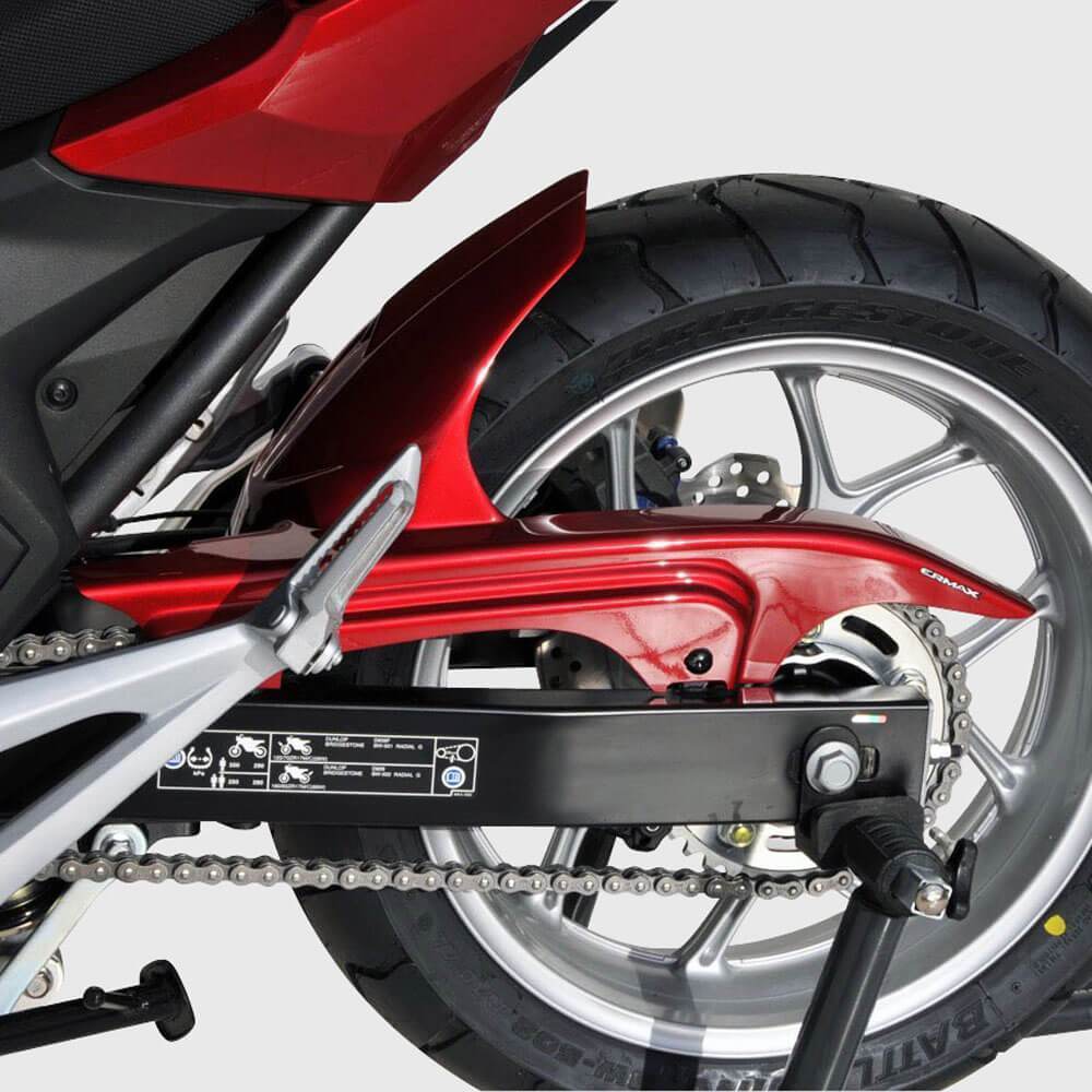 Ermax Hugger | Metallic Red (Candy Prominence Red) | Honda NC 750 X 2016>2020 - Image 2