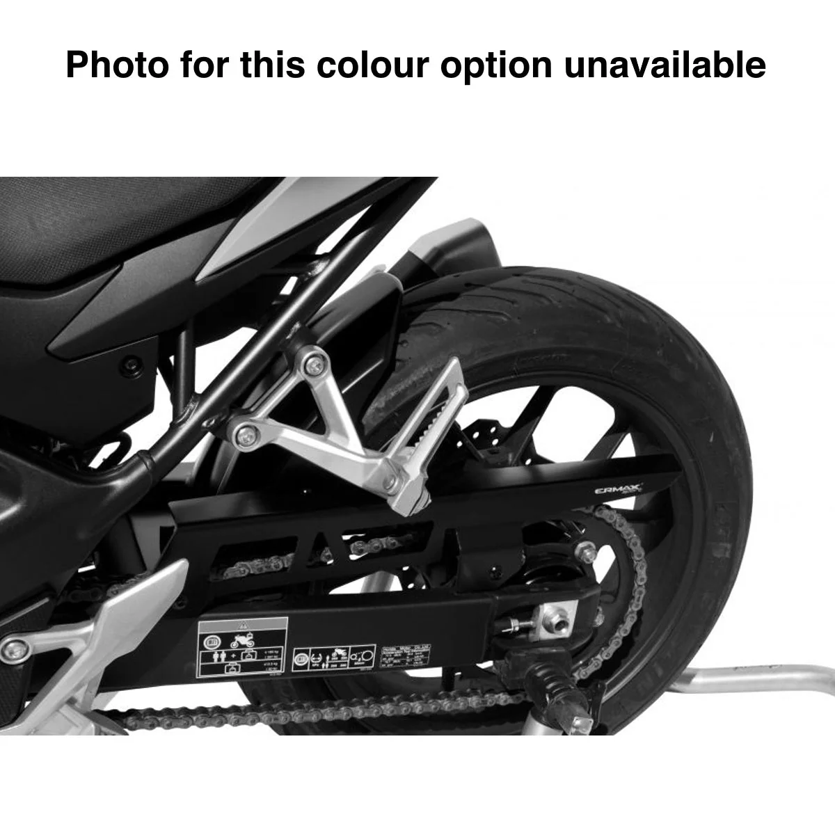 Ermax Hugger | Pearl Glare White [nhb53p] | Honda CB750 Hornet 2023>2024