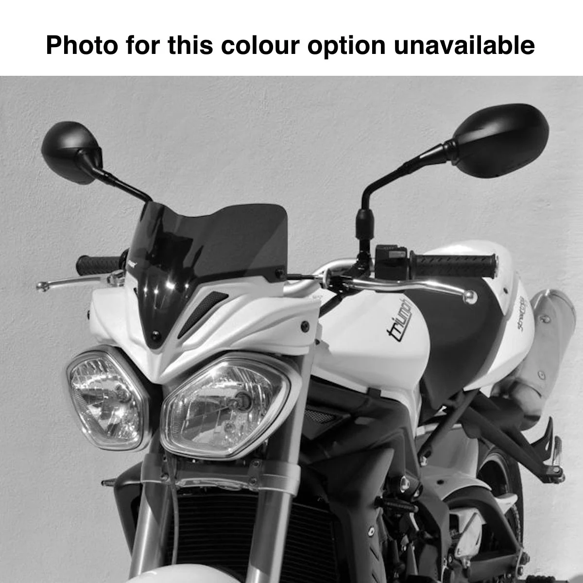 Ermax Nose Fairing | Imperial Purple with Dark Smoke Screen | Triumph Street Triple 675 2012