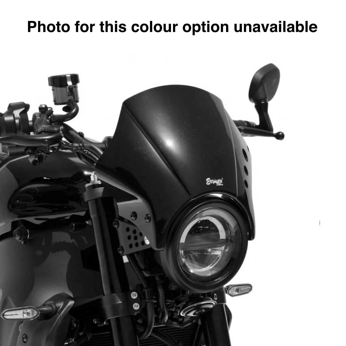 Ermax Nose Fairing | Midnight Black/Black Metallic 2 [BL2] | Yamaha XSR 900 2022>Current