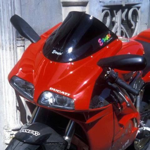 Ermax Racing Screen | Black (Opaque) | Ducati 748 1994>2003