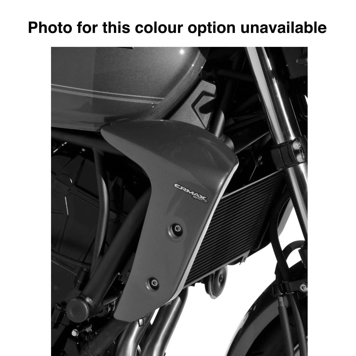 Ermax Radiator Cheeks | Spark Black/Emerald Green/Moondust Grey | Kawasaki Z650 RS 2021>Current