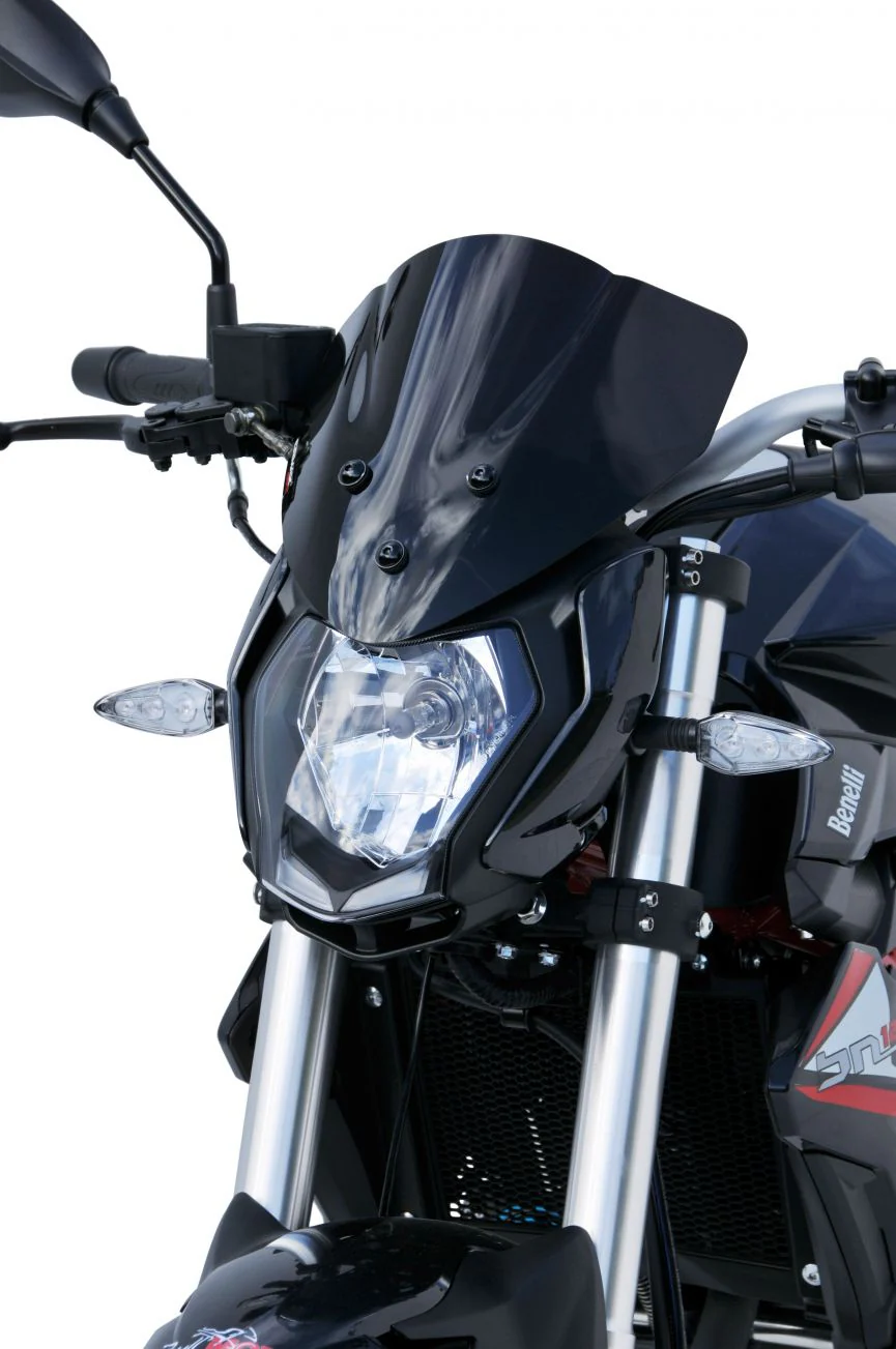 Ermax Sport Screen 26cm | Dark Smoke | Benelli BN 125 2019>2022 - Image 2