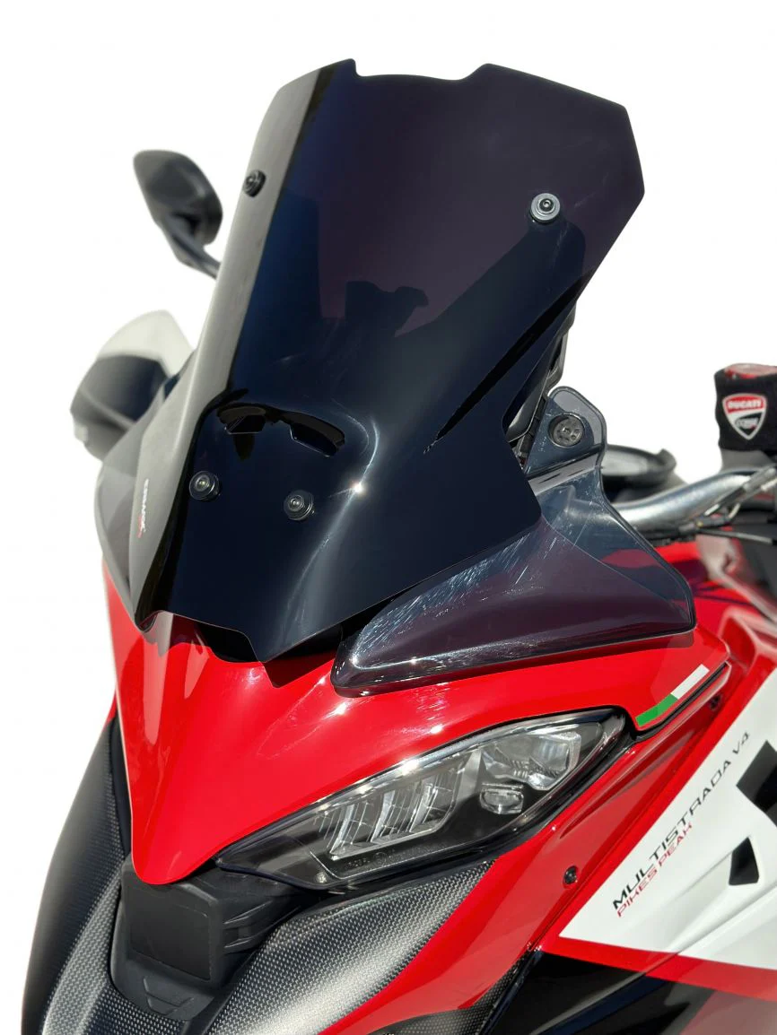 Ermax Sport Screen | Dark Smoke | Ducati Multistrada V4 2021>Current - Image 3