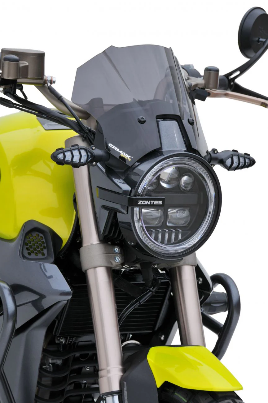 Ermax Sport Screen | Dark Smoke | Zontes Scrambler 125 2020>2022