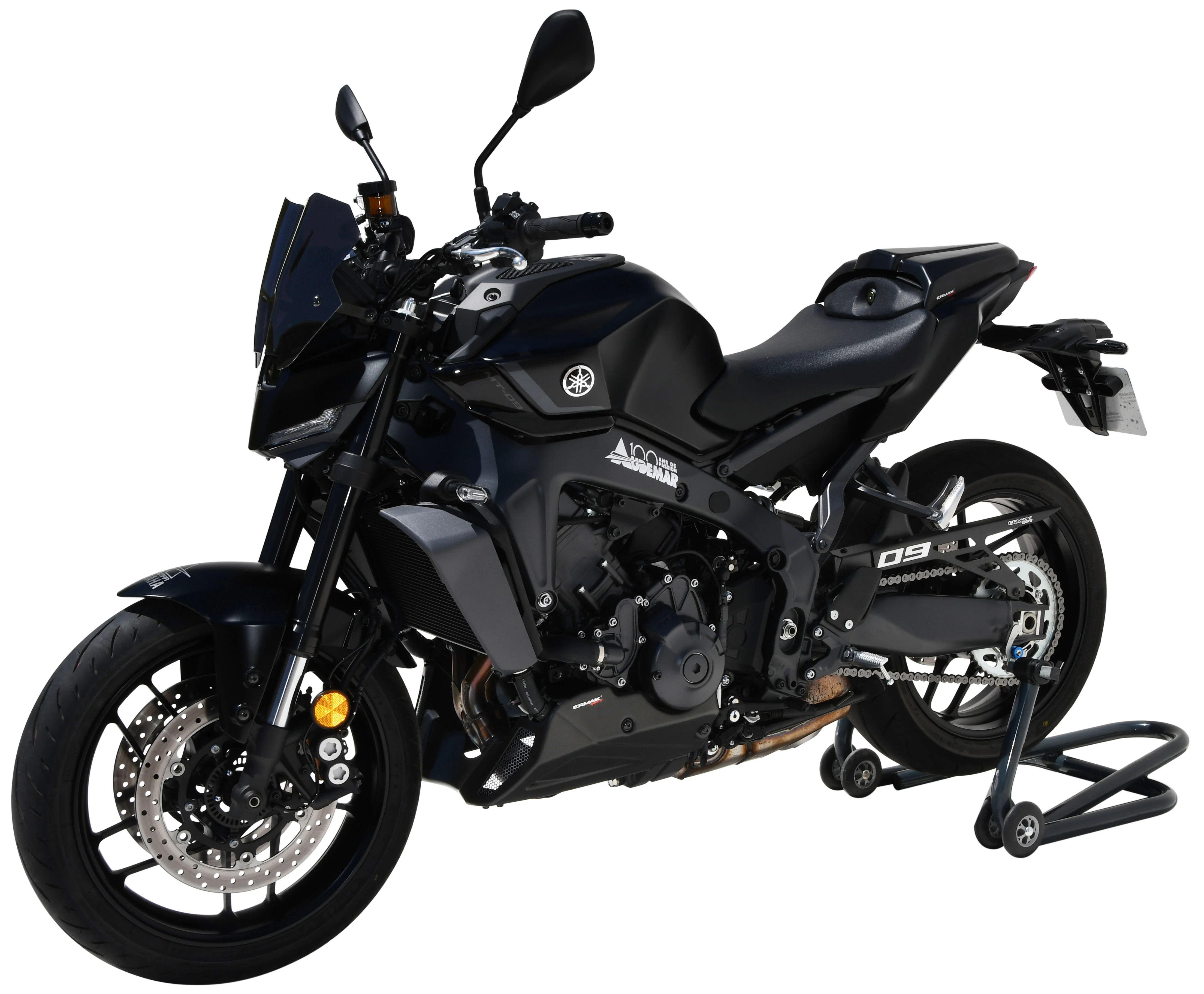 Ermax Sport Screen | Satin Black (Opaque) | Yamaha MT-09 2024>Current