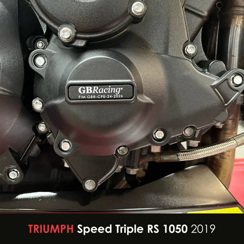 GBRacing Engine Cover - Pulse Cover | Triumph Speed Triple S/R/RS 1050 2016>2020 - Image 2