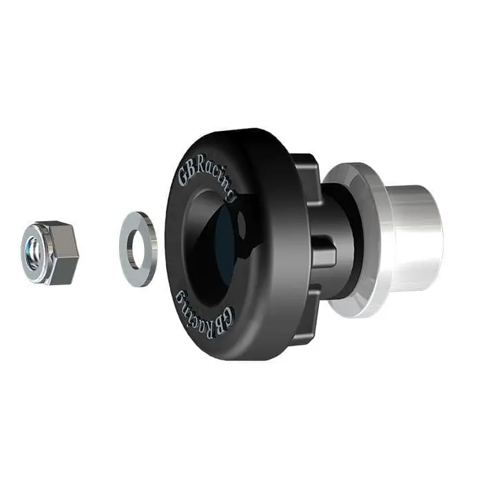 GBRacing Front Fork/Spindle Protector Replacement Left Side | Triumph Street Triple 675 R 2007>2010