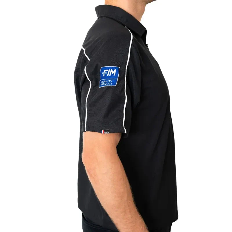 GBRacing Men's Tech Polo | Dark Grey - Image 3
