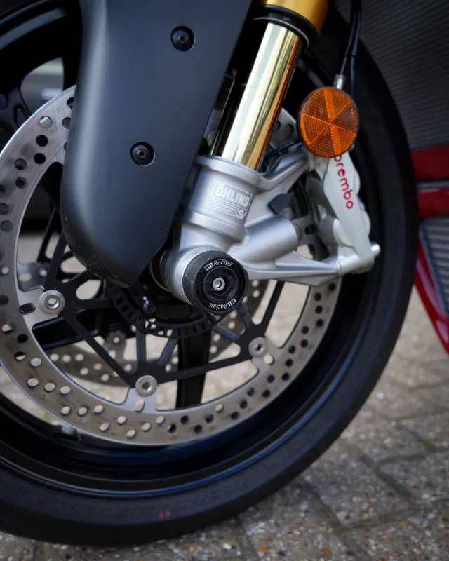 GBRacing Spindle Protector | Front Left | Ducati Panigale/Streetfighter V4/V4 S - Image 2