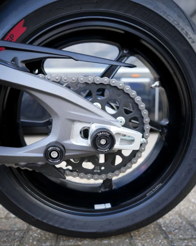 GBRacing Spindle Protector | Full Set | Ducati Panigale/Streetfighter V4/V4 S - Image 4