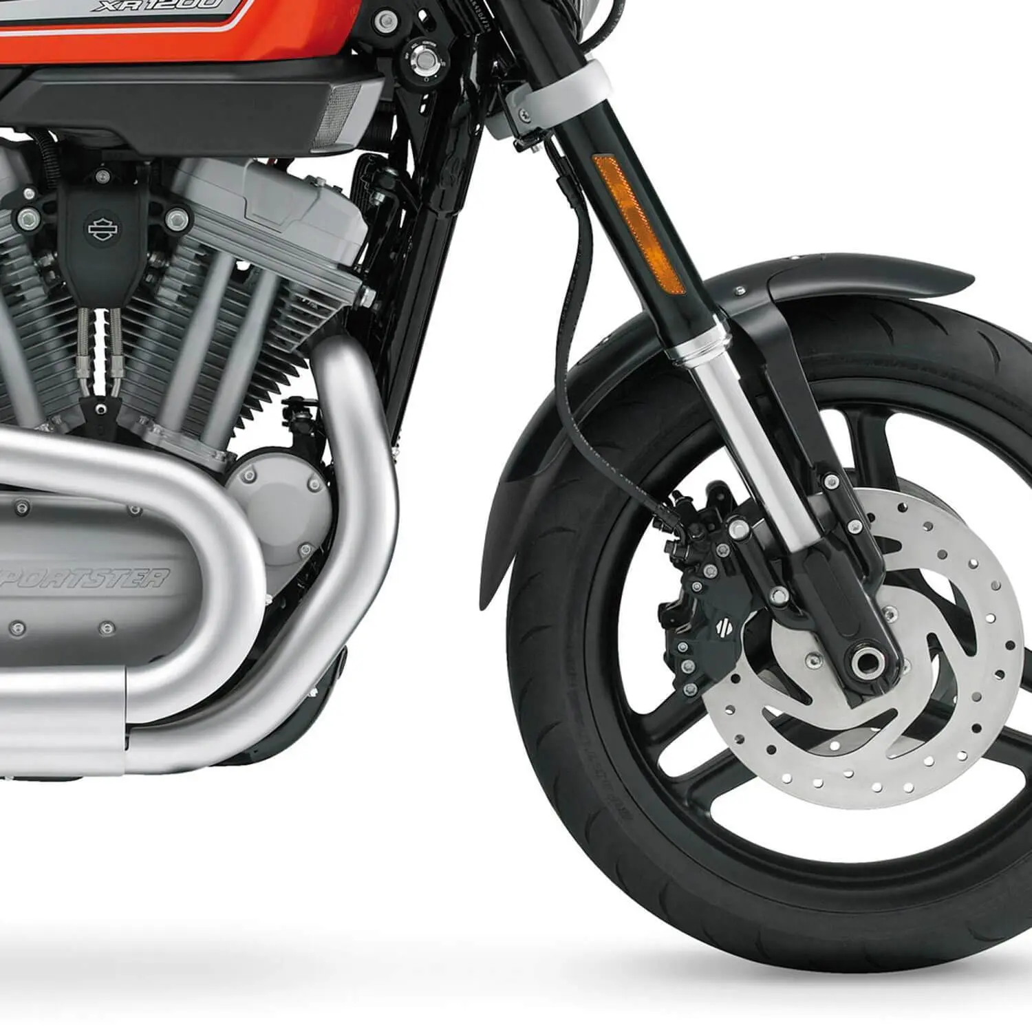 Pyramid Extenda Fenda | Matte Black | Harley Davidson Sportster (XR1200X) 2010>Current - Image 2