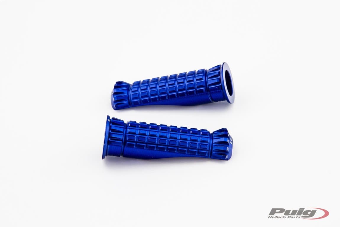 Puig R-Fighter Footpegs | Blue