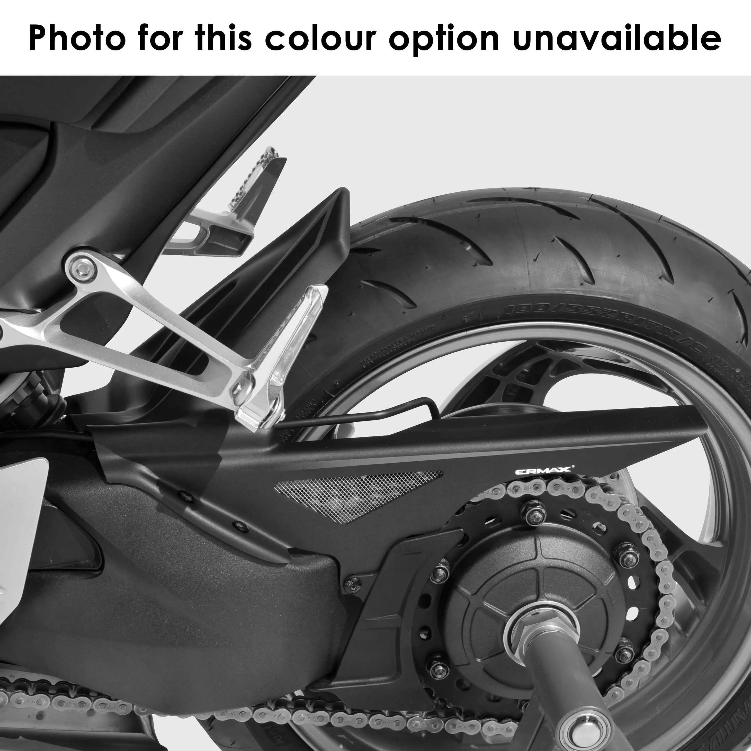 Ermax Hugger | Metallic Grey (Sword Silver Metal) | Honda CB 1000 R 2008>2009
