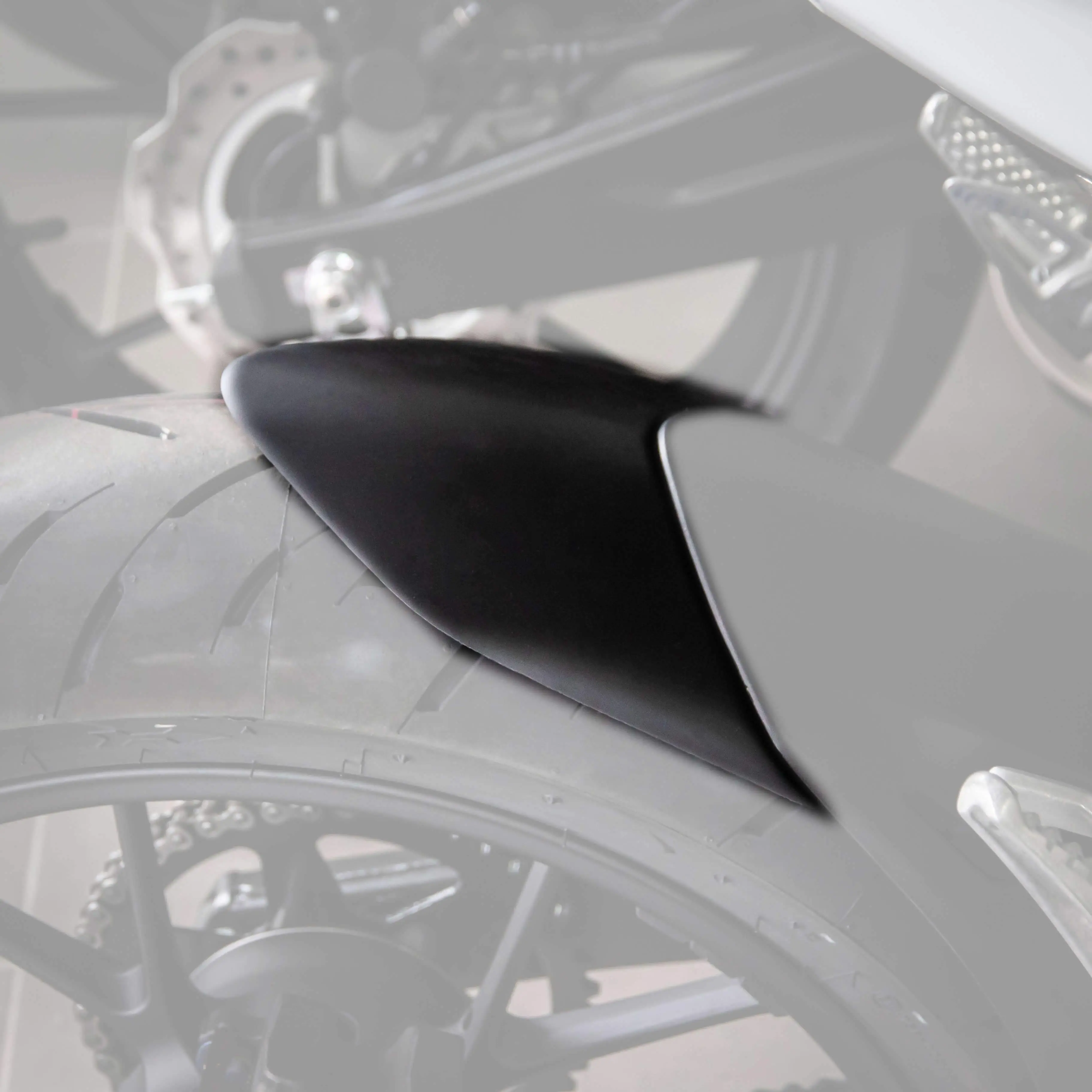 Pyramid Hugger Extension | Matte Black | Honda CB 300 R 2018>Current - Image 3
