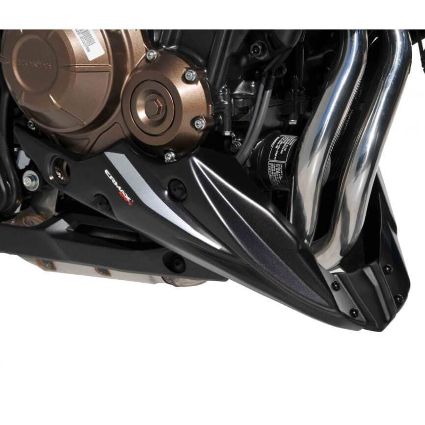 Ermax Belly Pan | Matte Grey/Matte Metallic Black (Matte Grey/Gunpowder Black) | Honda CB 500 F 2019>Current - Image 2
