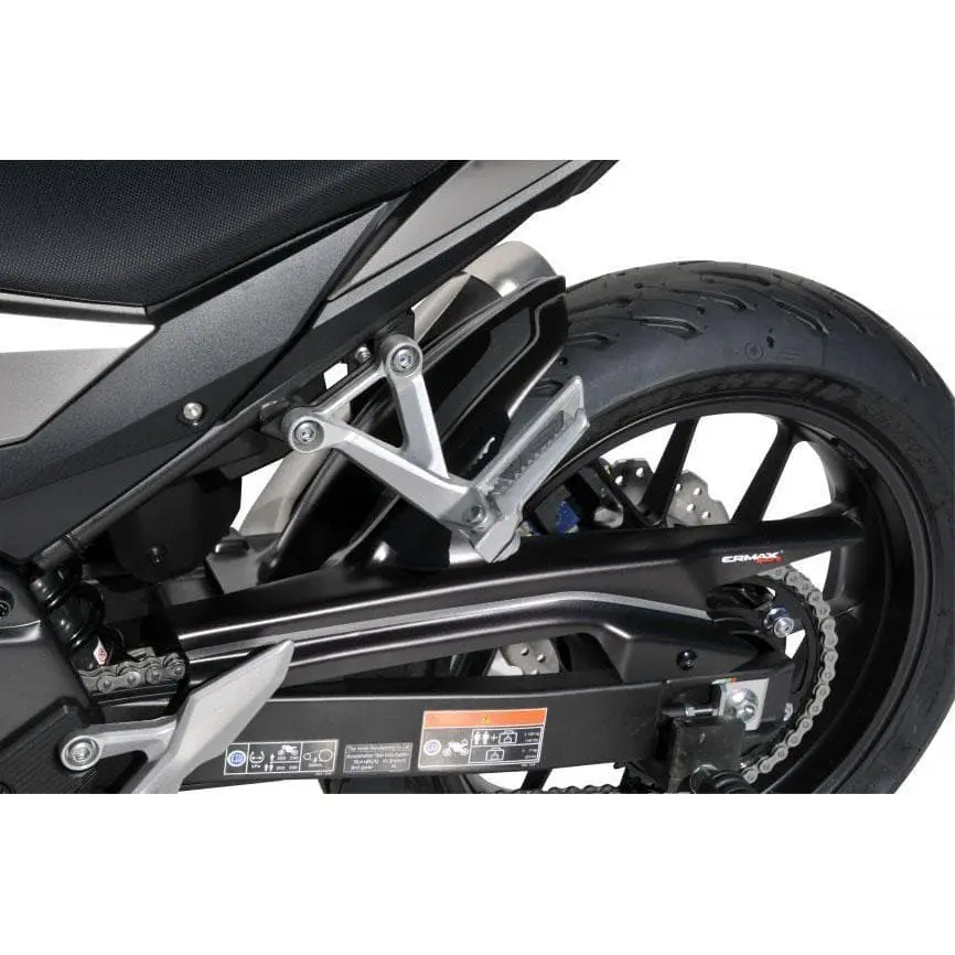 Ermax Hugger | Matte Metallic Black (Matte Gunpowder Black) | Honda CB 500 F 2019>Current - Image 2