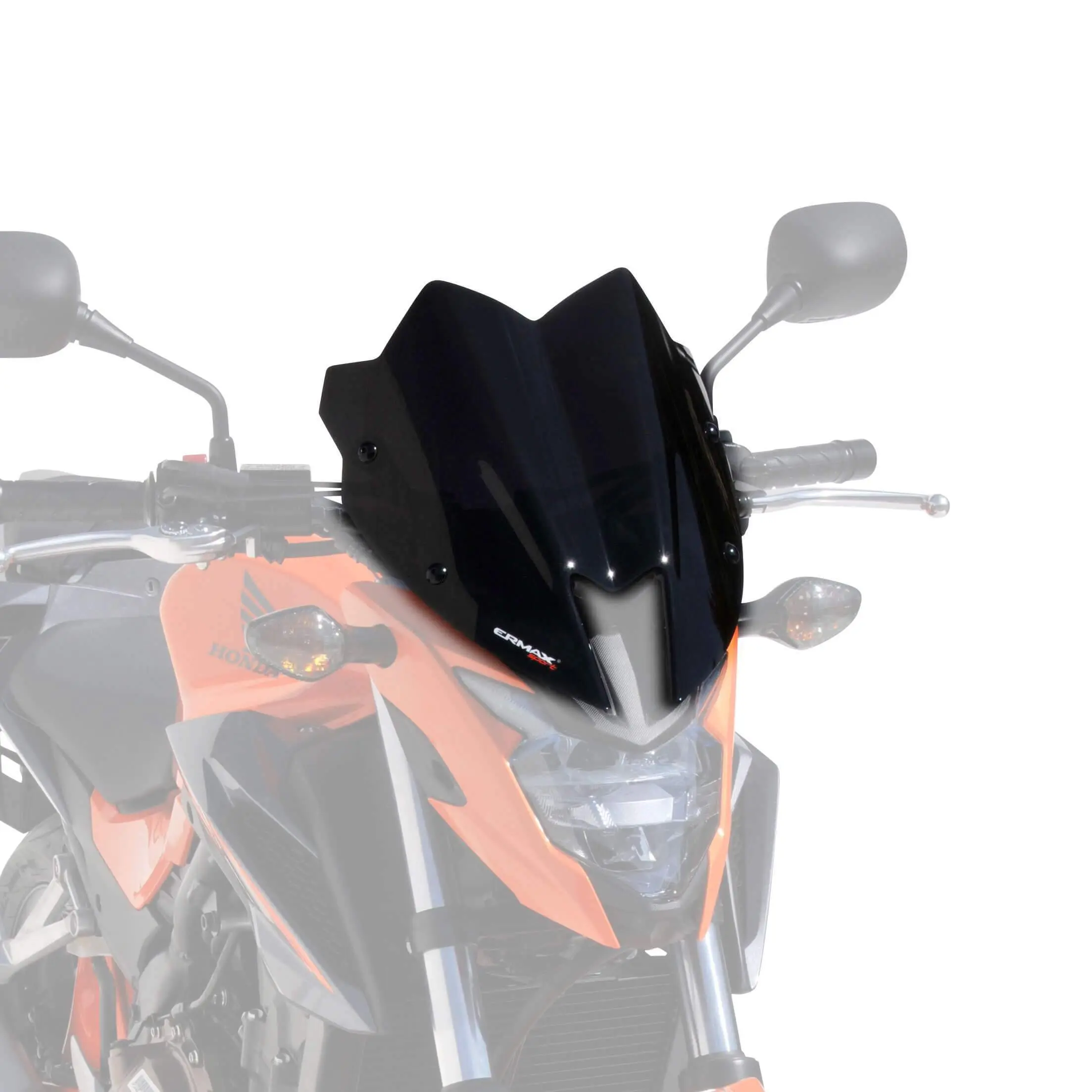 Ermax Sport Screen | Black (Opaque) | Honda CB 500 F 2016>2018
