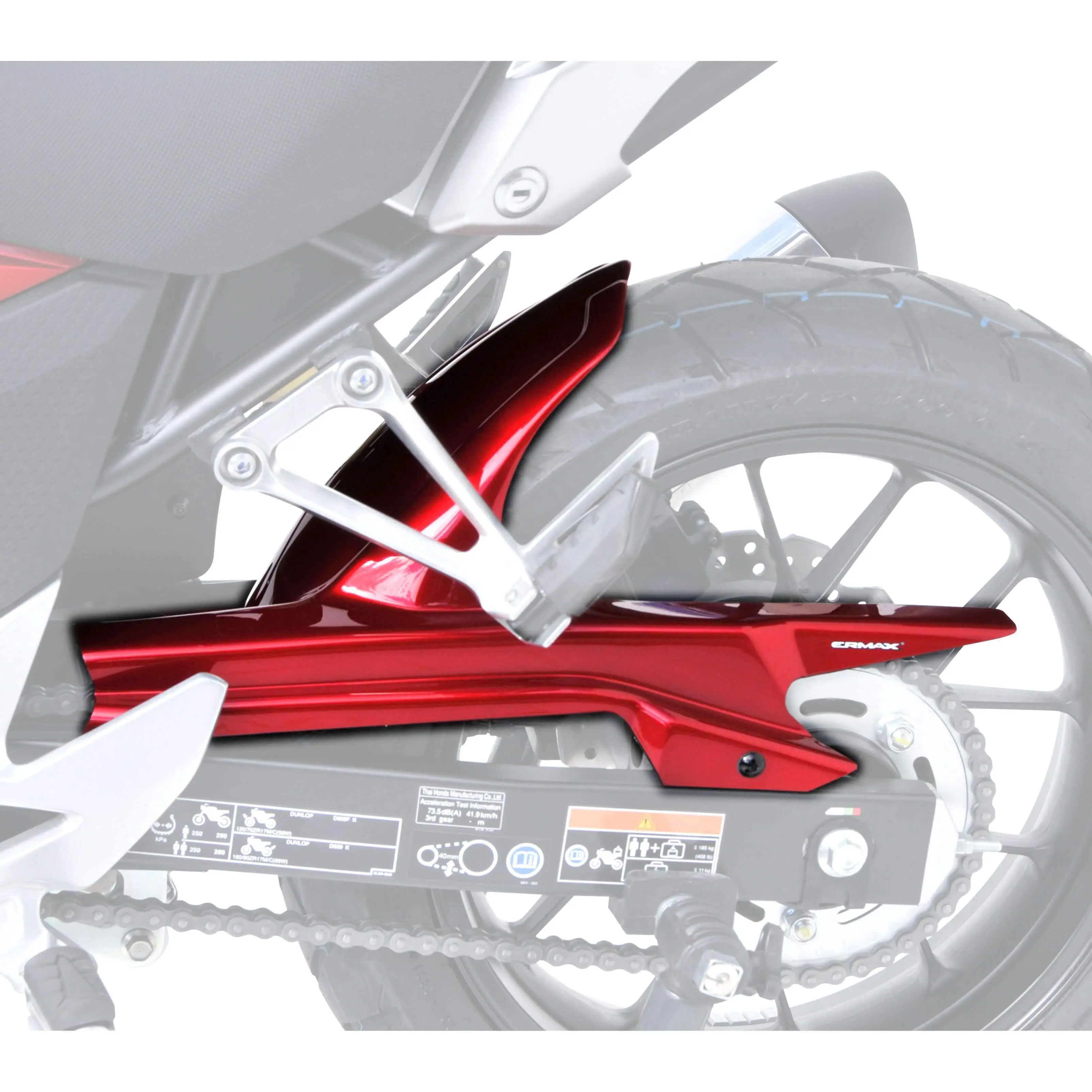 Ermax Hugger | Metallic Red (Millenium Red) | Honda CB 500 X 2016>2018