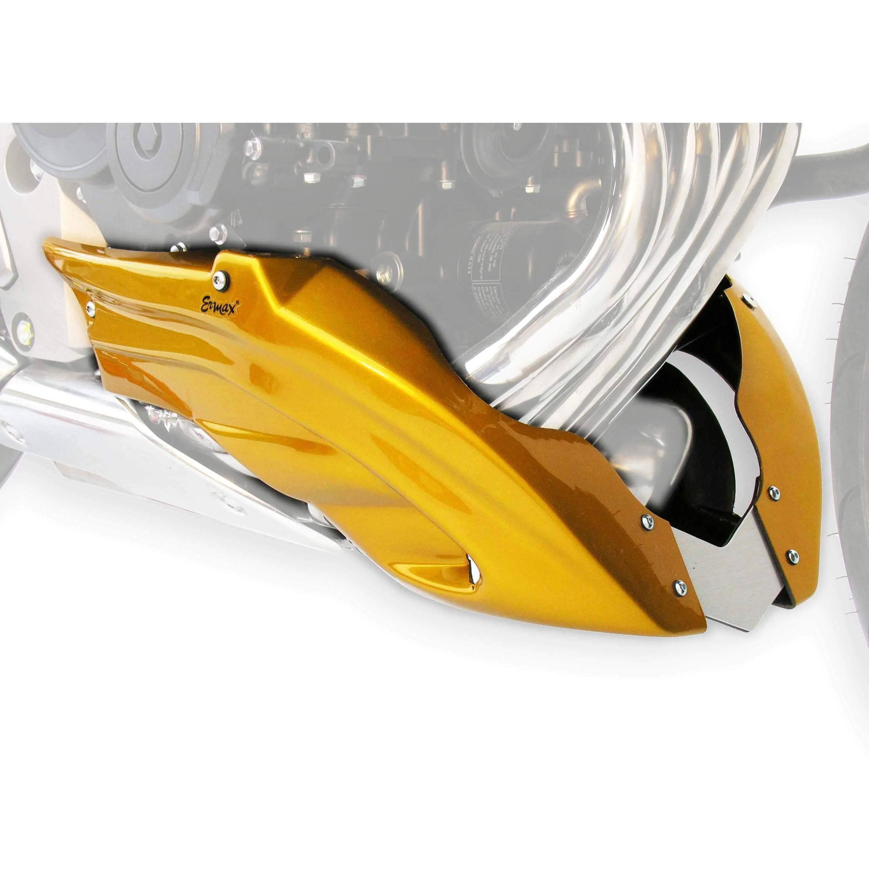 Ermax Belly Pan | Metallic Yellow (Pearl Amber Yellow) | Honda CB 600 F Hornet 2007>2008