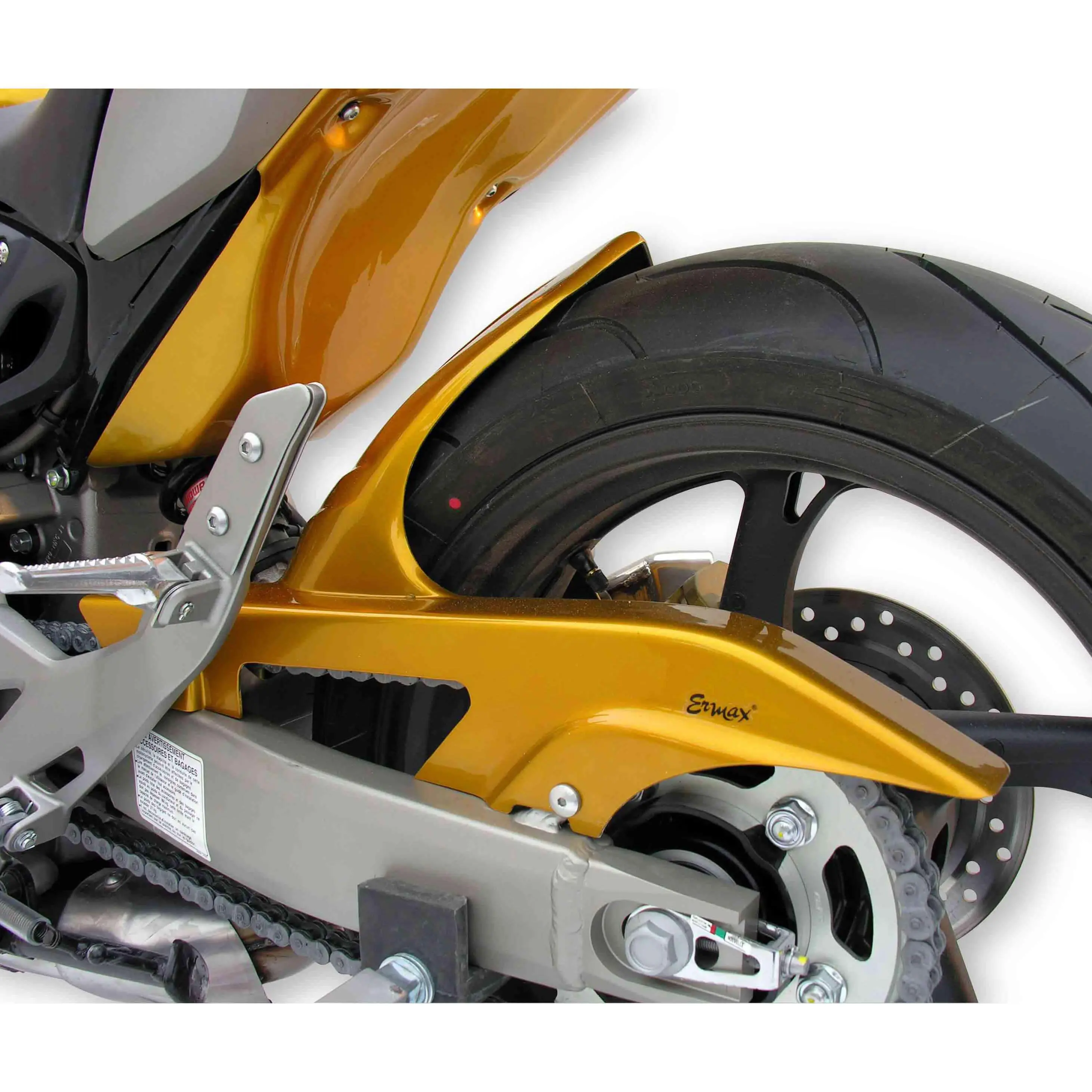 Ermax Hugger | Metallic Yellow (Pearl Amber Yellow) | Honda CB 600 F Hornet 2007>2008 - Image 3