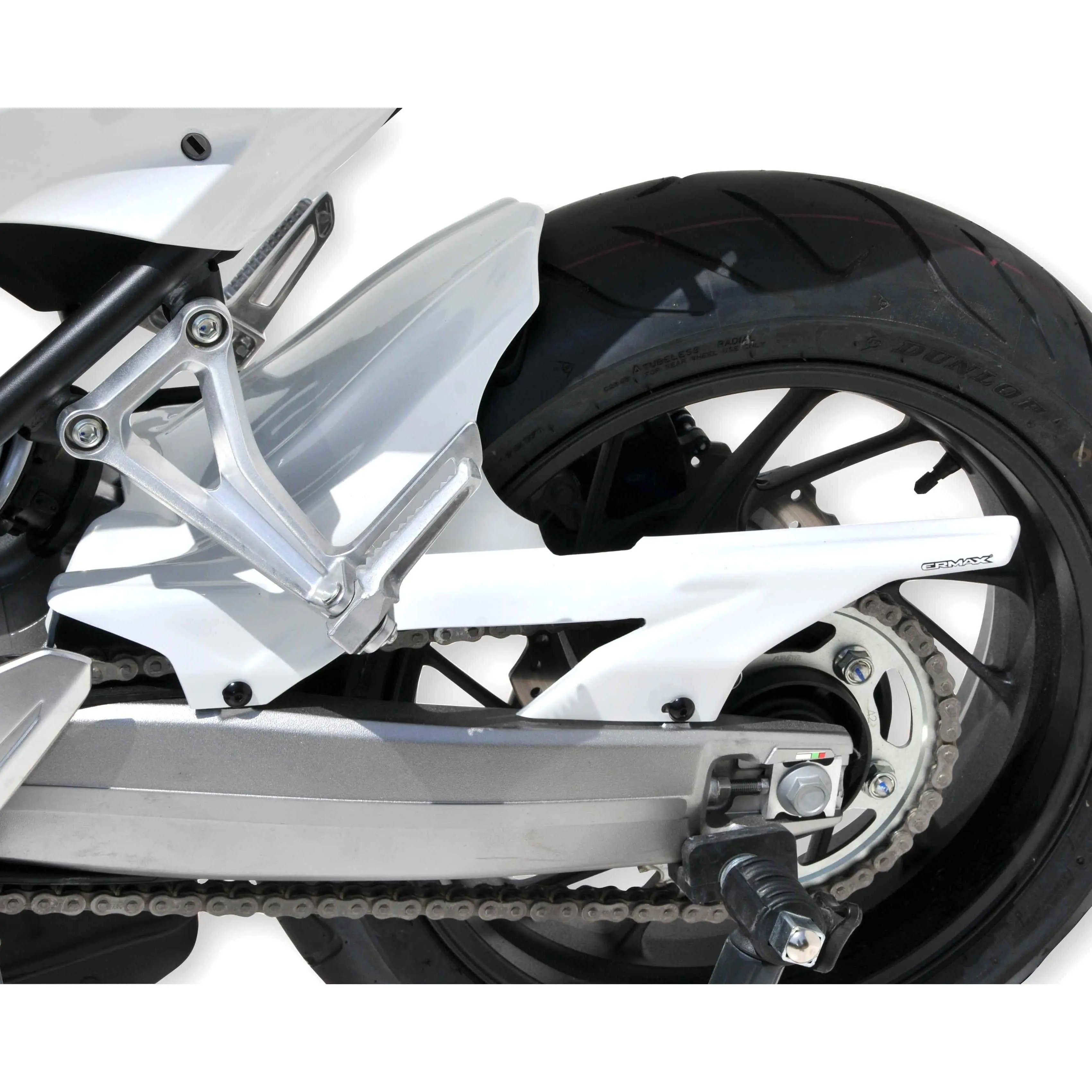 Ermax Hugger | Metallic White (Pearl Himalaya White) | Honda CB 650 F 2014>2015