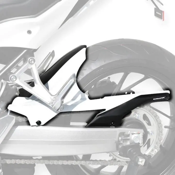 Ermax Hugger | Pearl Metalloid White/Matte Black | Honda CB 650 F 2014>2015