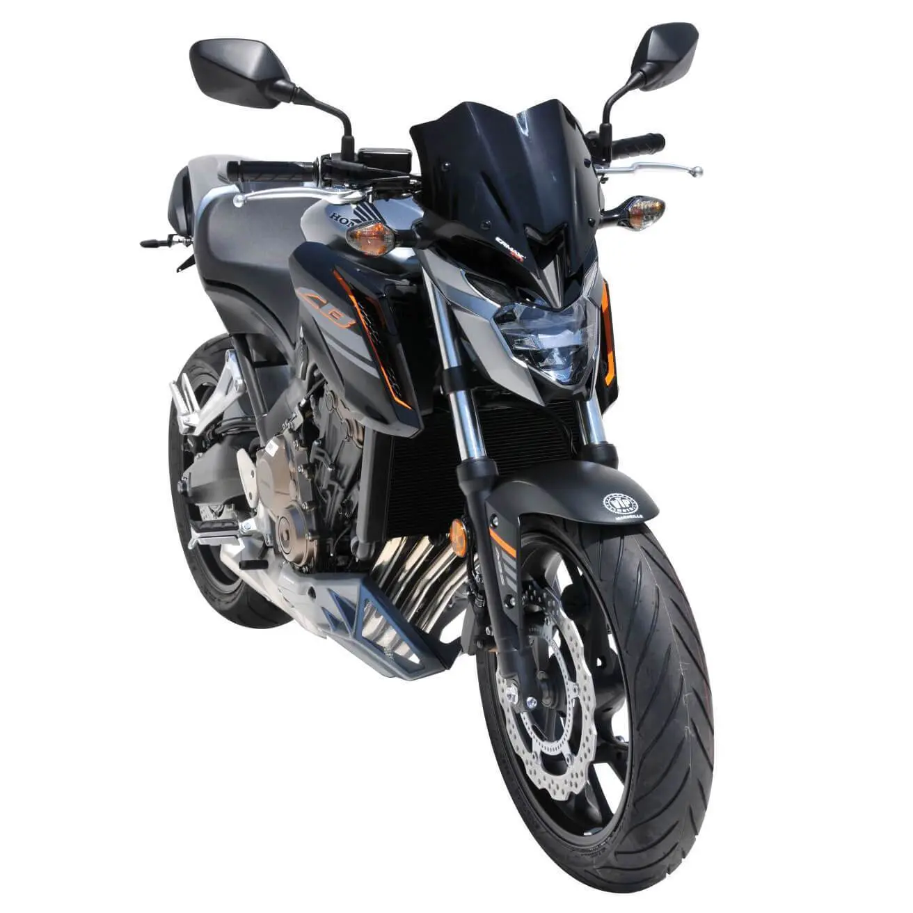 Ermax Sport Screen | Black (Opaque) | Honda CB 650 F 2017>2018 - Image 2