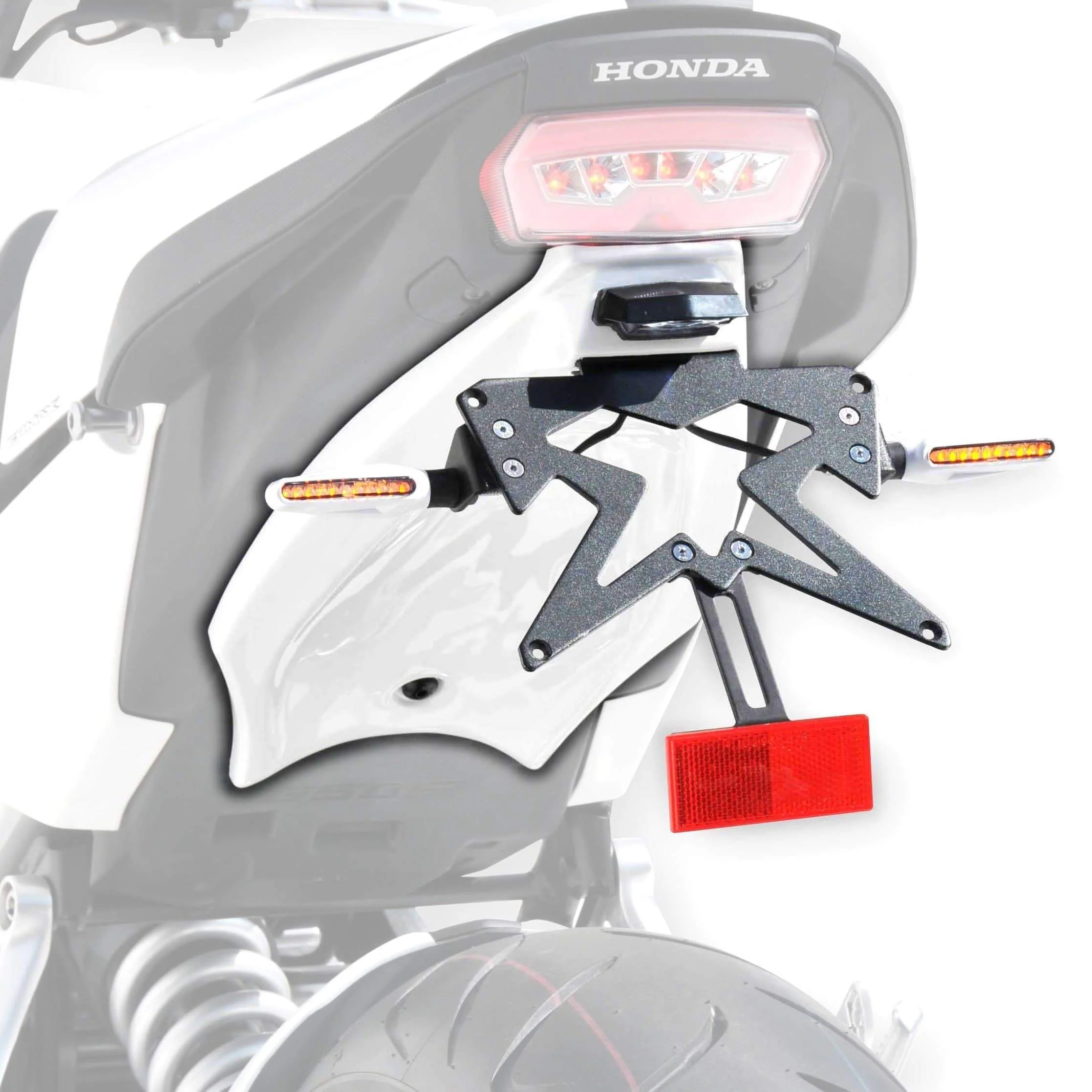 Ermax Undertray | Metallic White (Pearl Himalaya White) | Honda CB 650 F 2014>2015