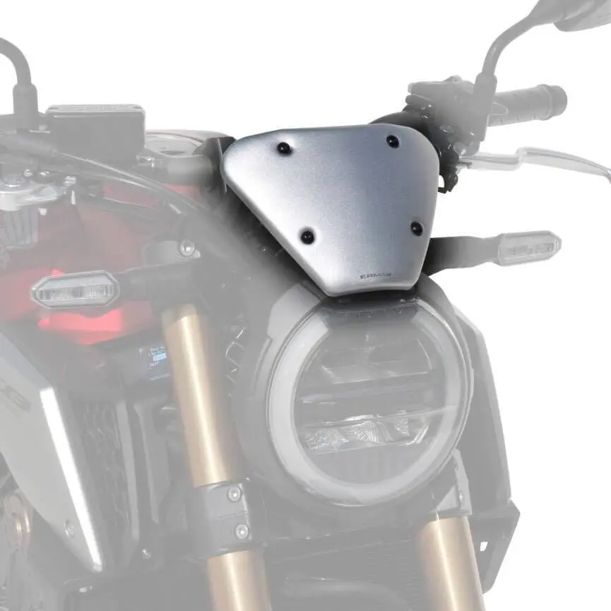Ermax Fly Screen | Brushed Aluminium | Honda CB 650 R 2019>2020 - Image 3