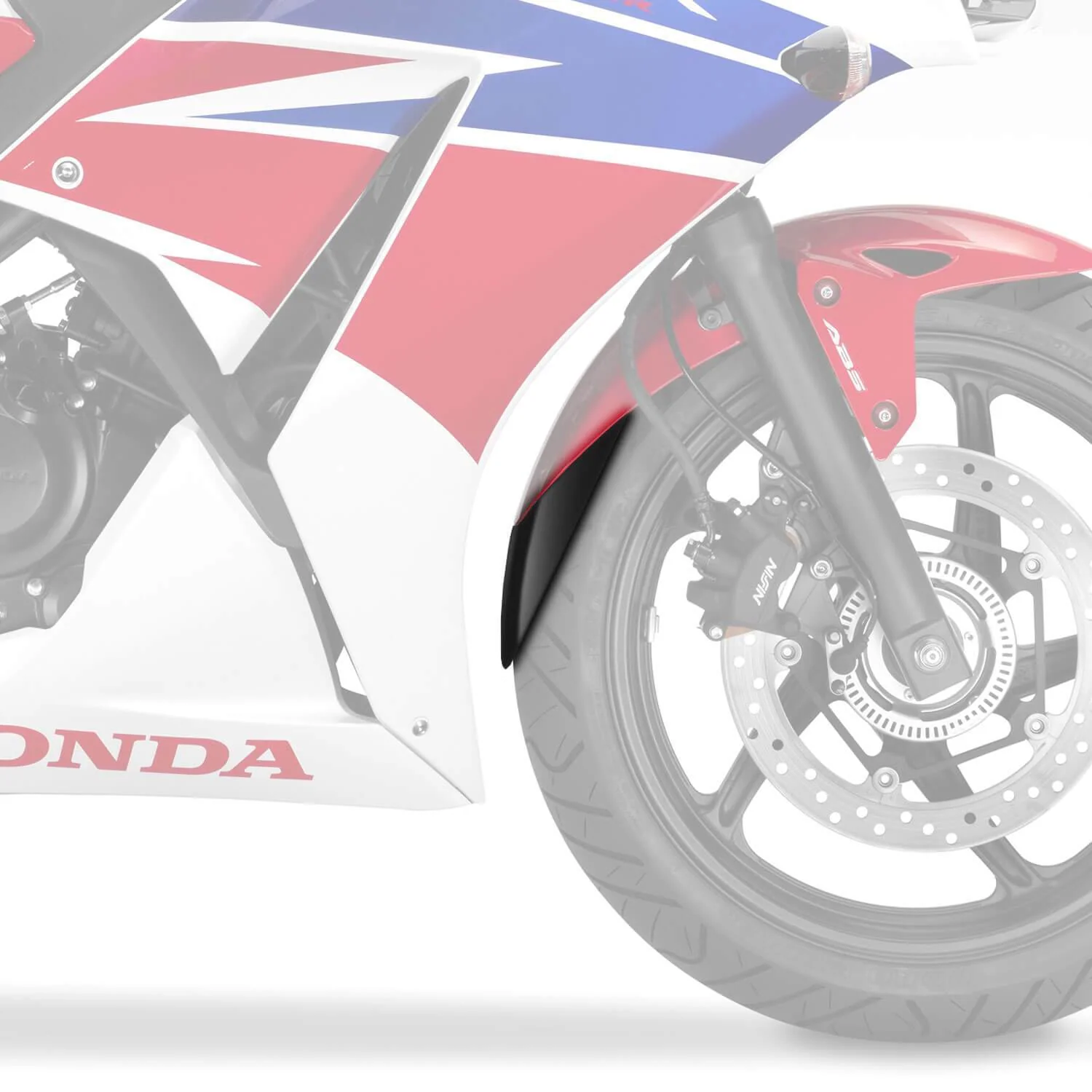 Pyramid Extenda Fenda | Matte Black | Honda CBR 250 R 2011>2016