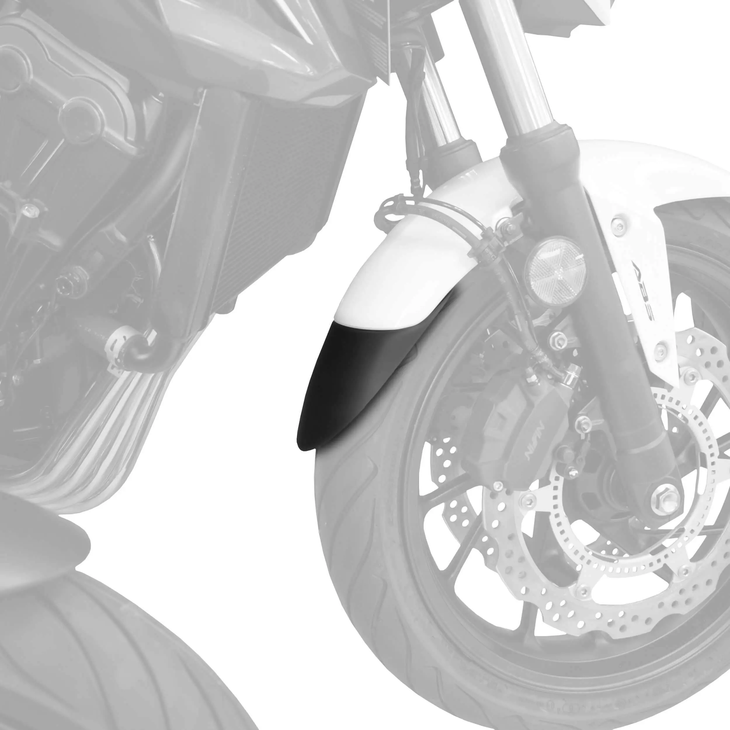 Pyramid Extenda Fenda | Matte Black | Honda CBR 650 F 2014>2018 - Image 3