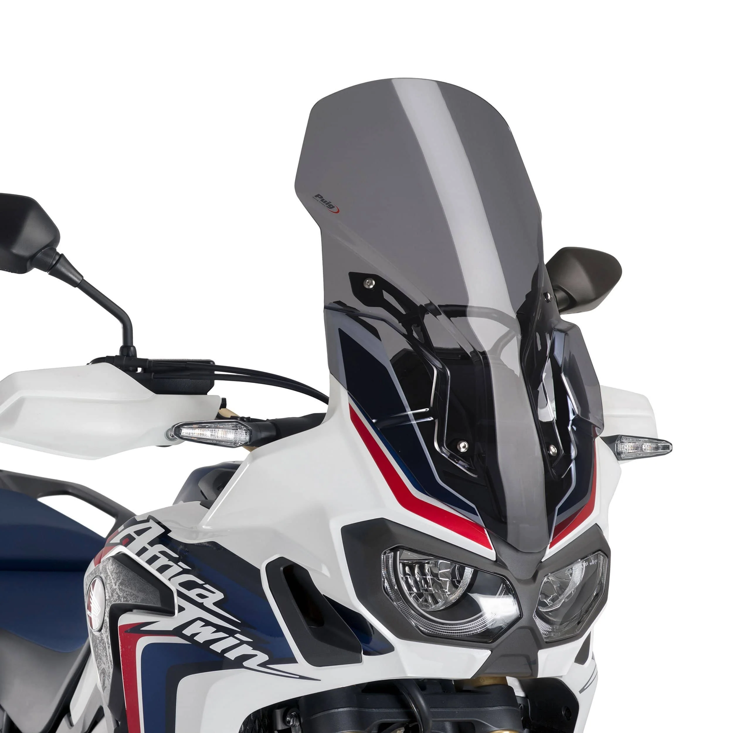 Puig Touring Screen | Dark Smoke | Honda CRF 1000 L Africa Twin Adventure Sports 2018>2019 - Image 2