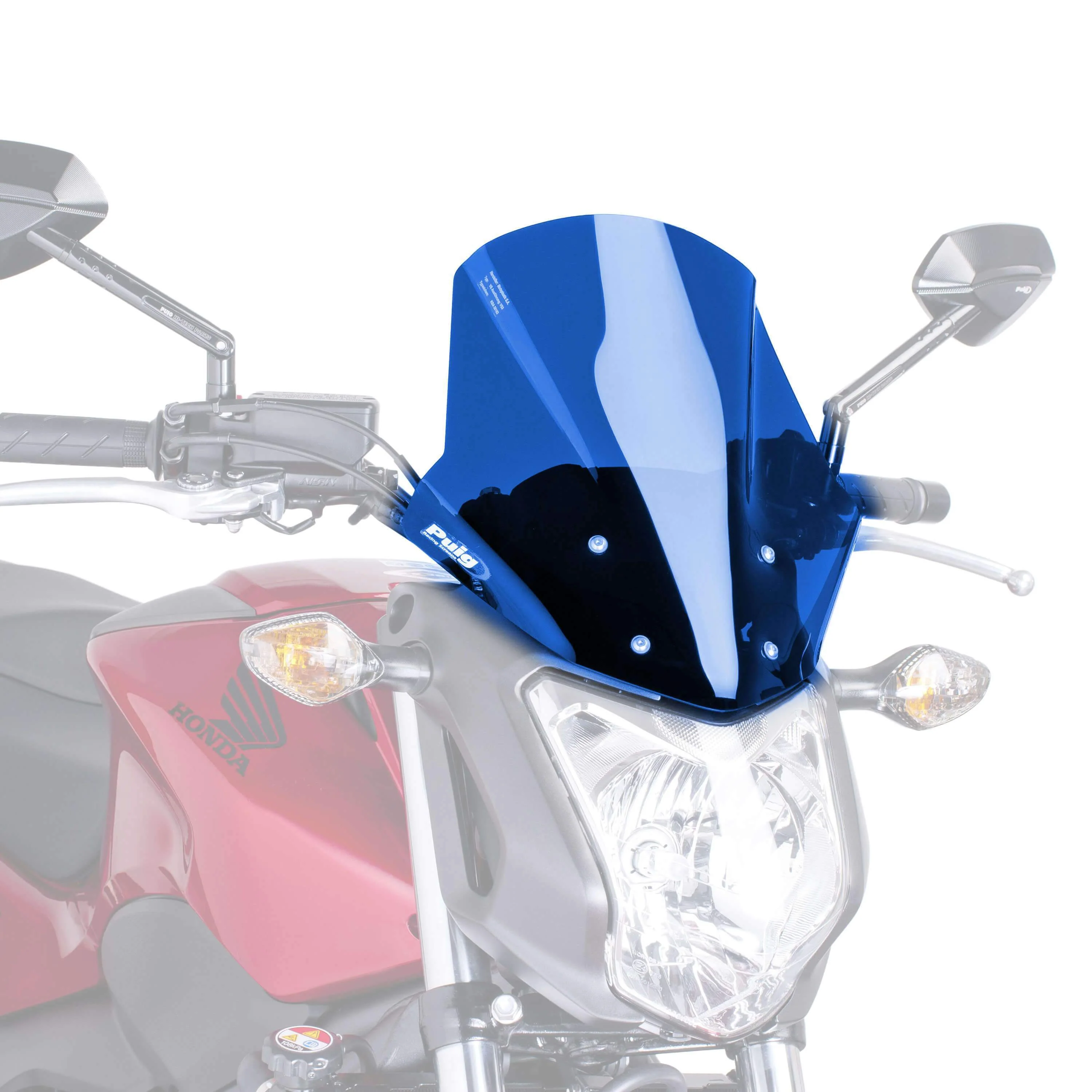 Puig Racing Screen | Blue | Honda NC 700 S 2012>2013 - Image 2
