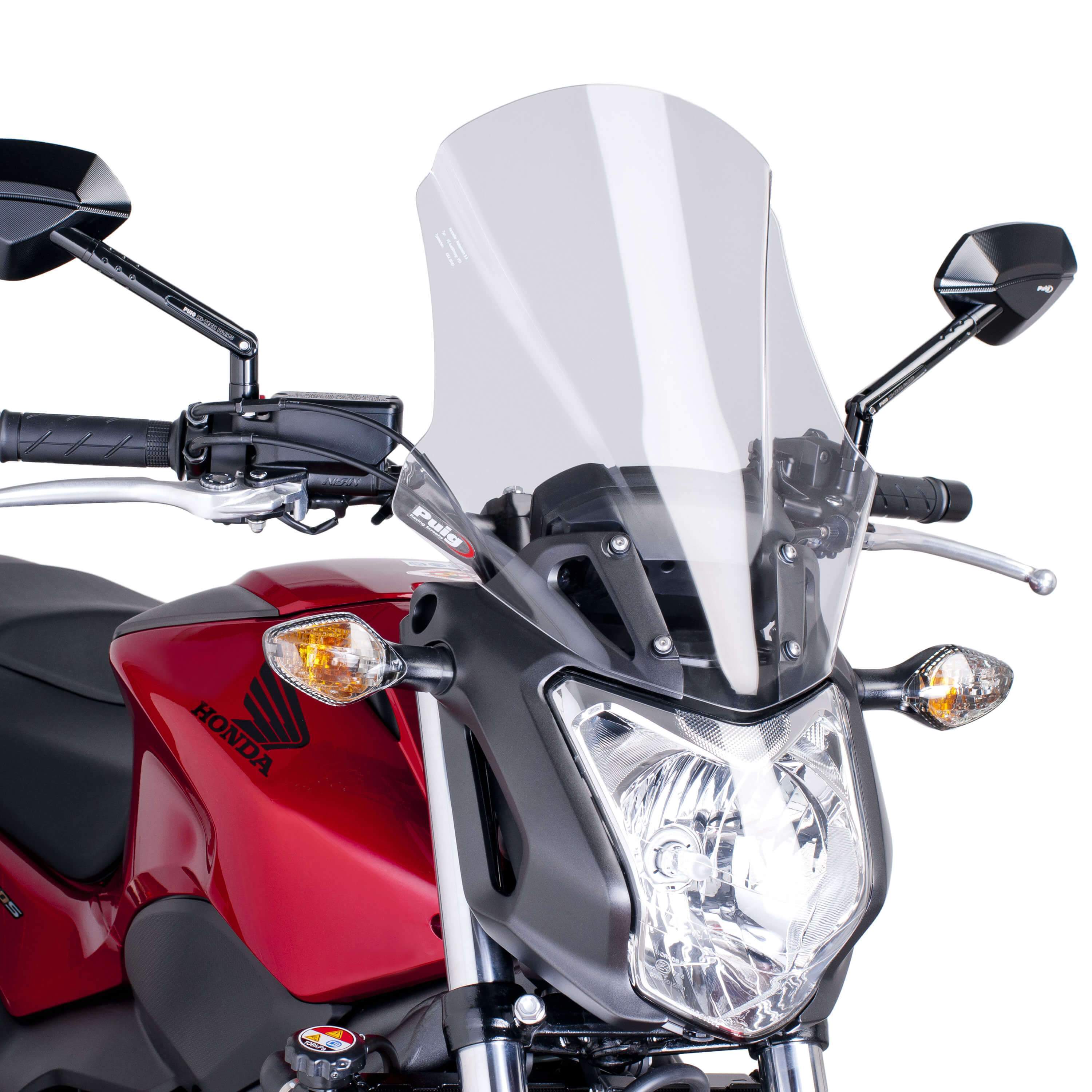 Puig Touring Screen | Clear | Honda NC 700 S 2012>2013 - Image 2