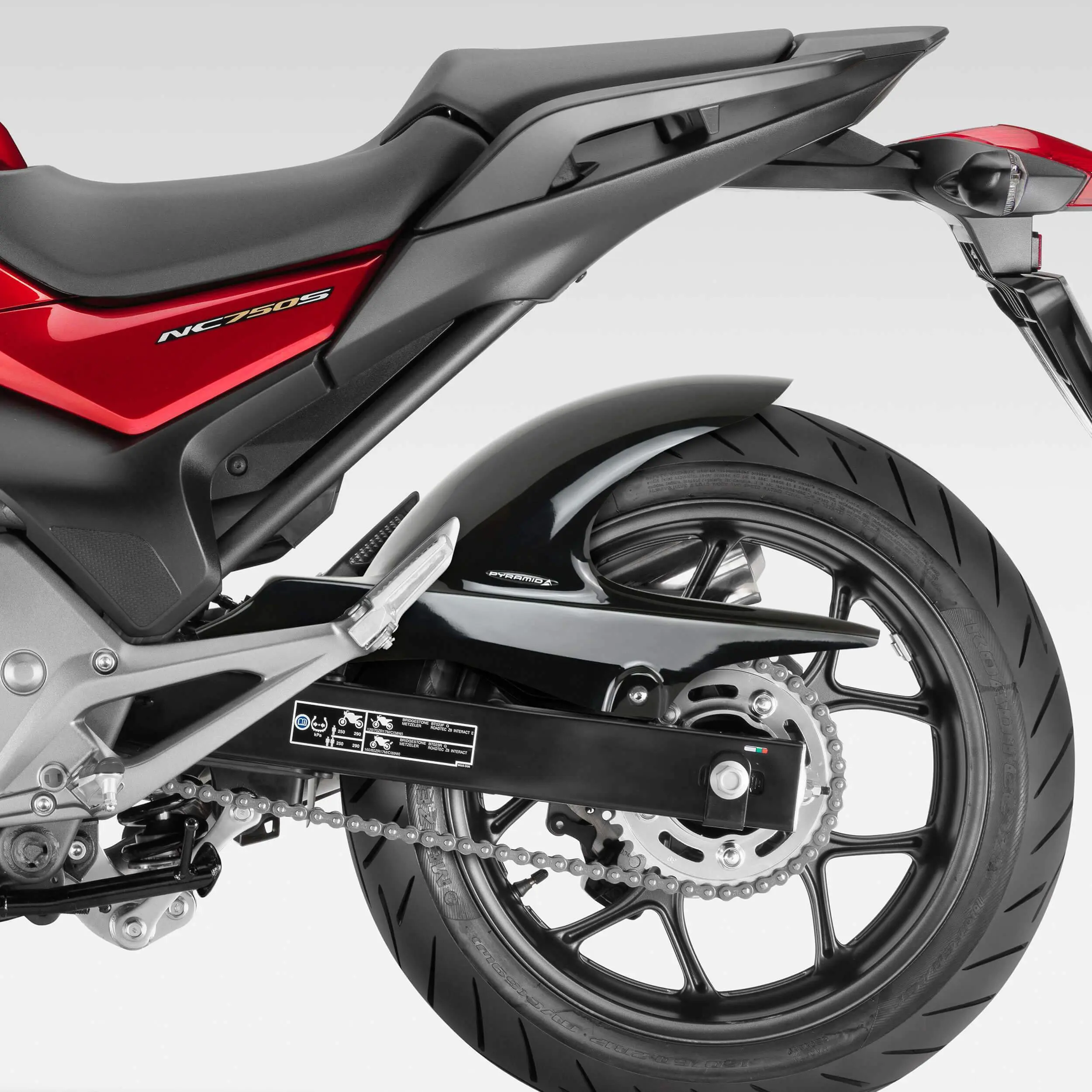 Pyramid Hugger | Gloss Black | Honda NC 750 X 2012>Current - Image 2