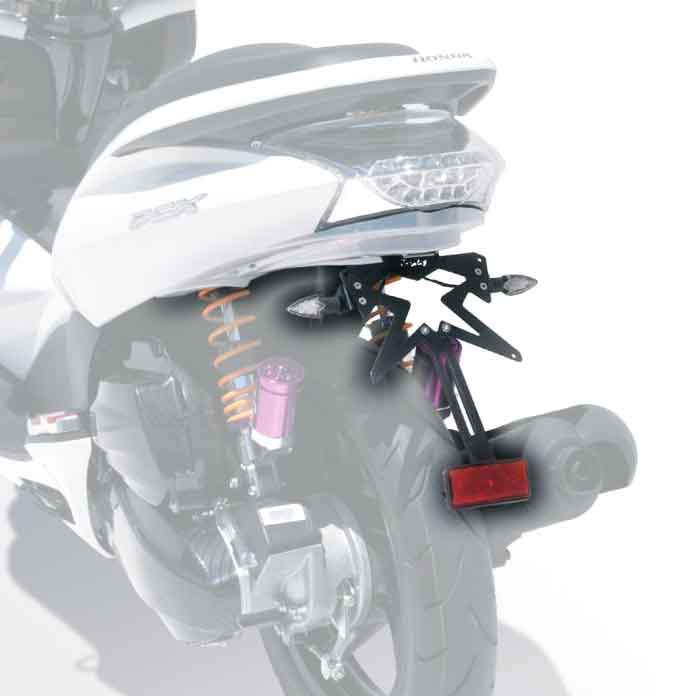 Ermax Undertray | Metallic White (Pearl Himalaya White) | Honda PCX 125 2010>2013