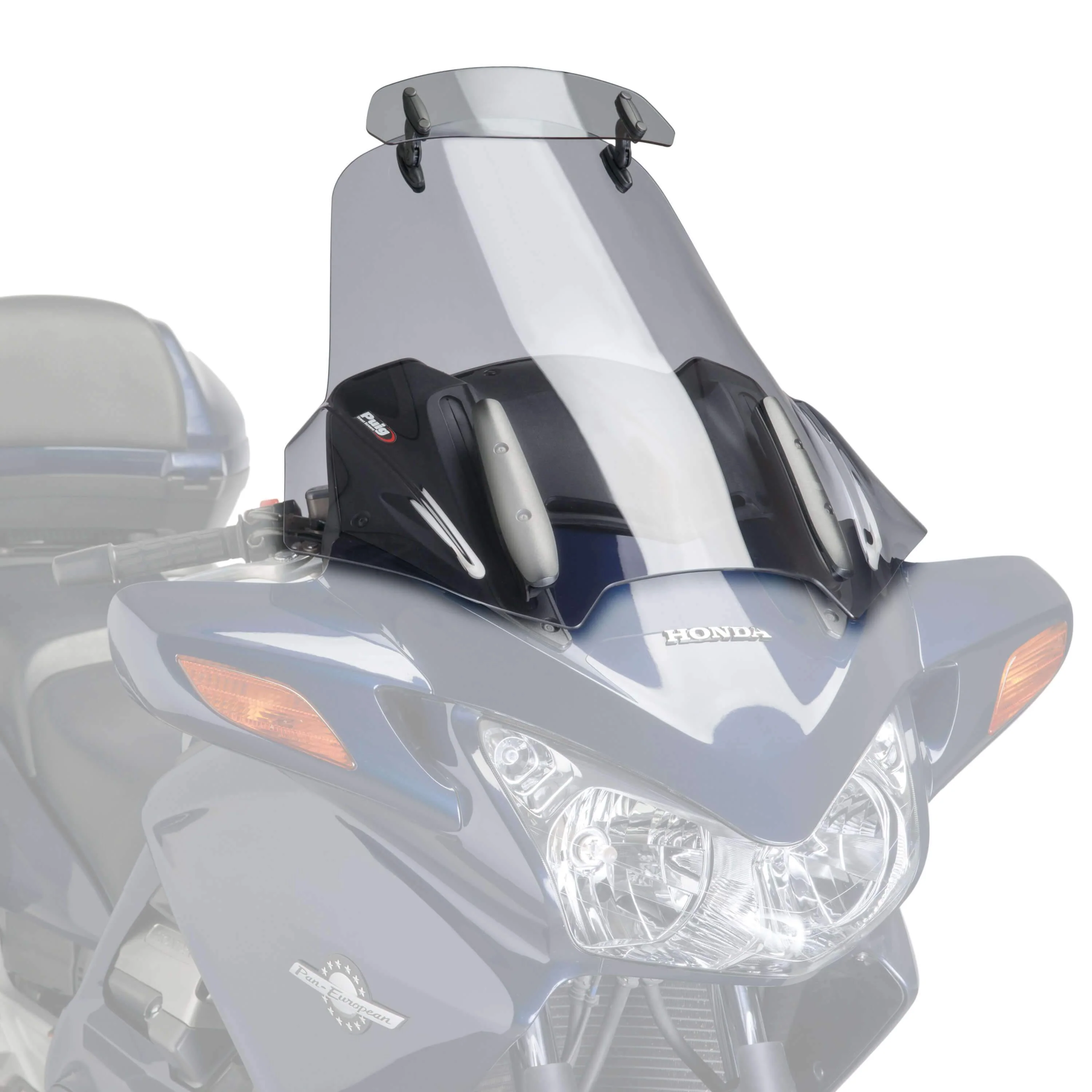 Puig Touring Screen with Visor | Light Smoke | Honda ST 1300 2002>2013