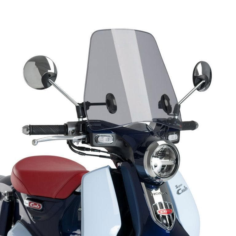 Puig Urban Screen | Light Smoke | Honda Super Cub C125 2018>Current - Image 2