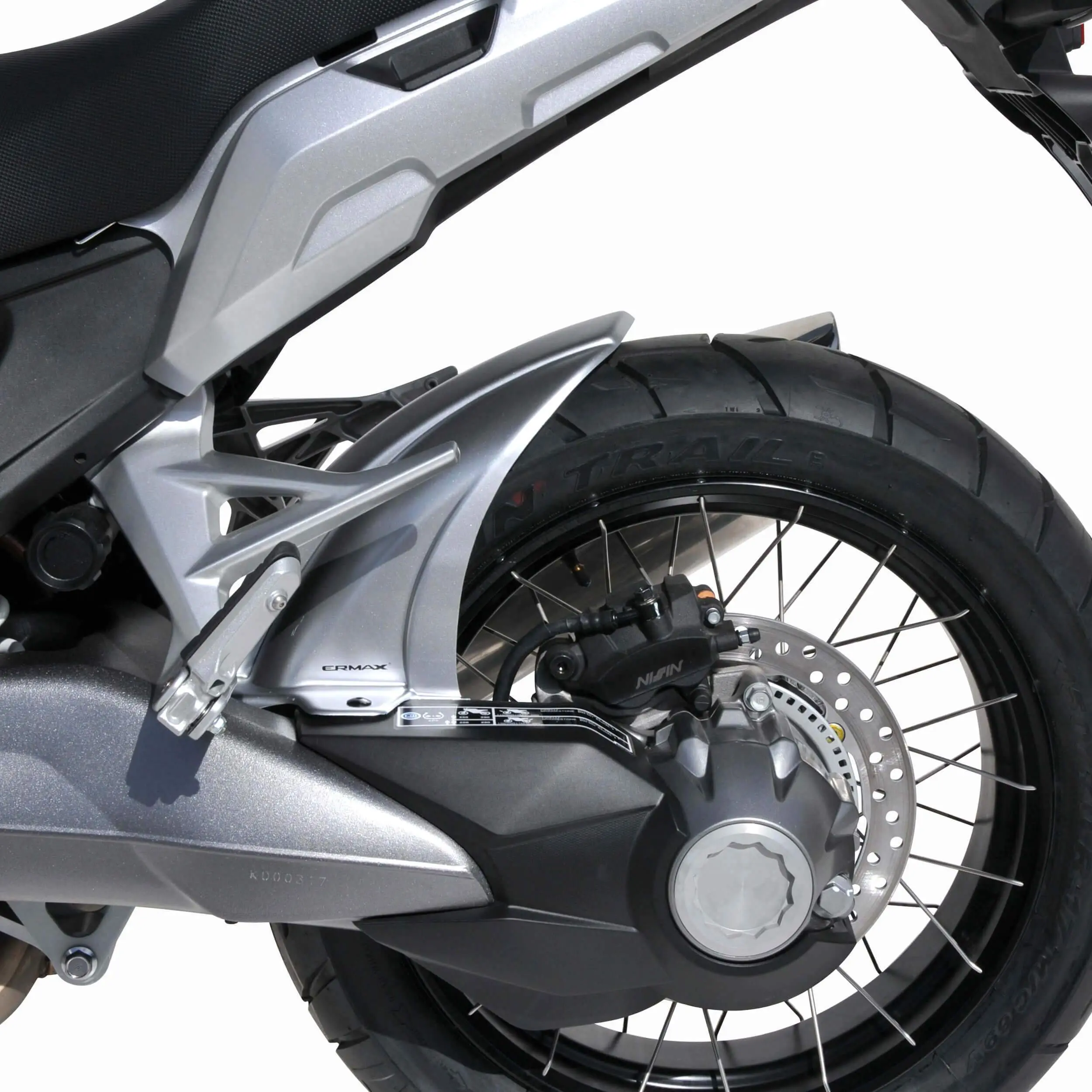 Ermax Hugger | Light Metallic Grey (Digital Silver) | Honda VFR 1200 X Crosstourer 2012>2015 - Image 2