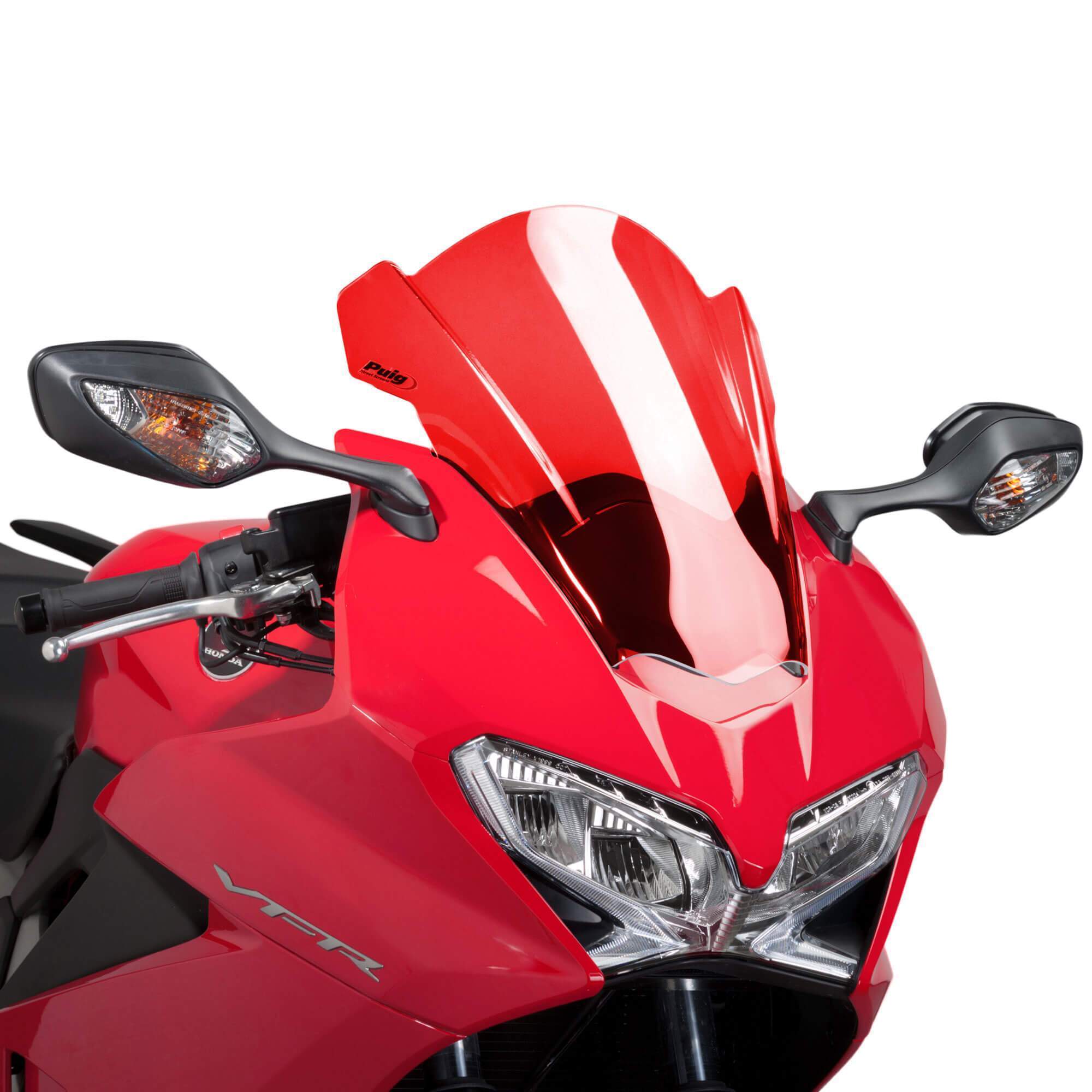 Puig Racing Screen | Red | Honda VFR 800 F 2014>Current - Image 2