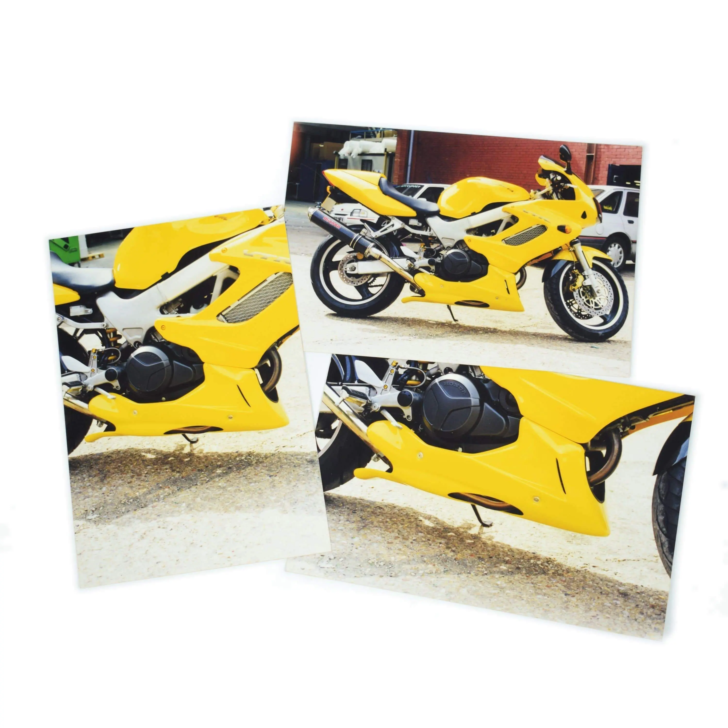 Pyramid Belly Pan | Unpainted | Honda VTR 1000 F Firestorm 1997>2005 - Image 2